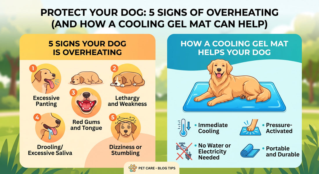 5 Signs Your Dog Is Overheating (And How a Cooling Mat Can Help)